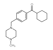 CYCLOHEXYL 4-(4-METHYLPIPERAZINOMETHYL)PHENYL KETONE structure