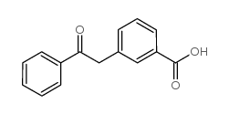 3-(2-OXO-2-PHENYLETHYL)BENZOIC ACID结构式