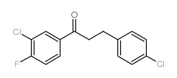 3'-CHLORO-3-(4-CHLOROPHENYL)-4'-FLUOROPROPIOPHENONE图片