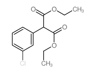 Propanedioicacid, 2-(3-chlorophenyl)-, 1,3-diethyl ester picture