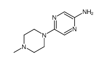 5-(4-methylpiperazin-1-yl)pyrazin-2-amine结构式