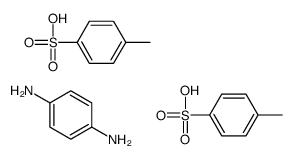 benzene-1,4-diammonium bis(4-methylbenzenesulphonate)结构式