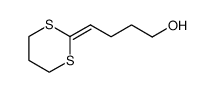 4-(1,3-dithian-2-ylidene)butan-1-ol Structure