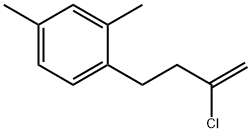 2-Chloro-4-(2,4-dimethylphenyl)-1-butene结构式
