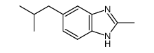 Benzimidazole, 5(or 6)-isobutyl-2-methyl- (7CI) picture