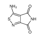 5-Aminoisothiazole-3,4-dicarboximide Structure