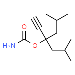 Carbamic acid, 1,1-diisobutyl-2-propynyl ester (6CI) Structure