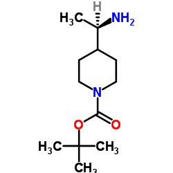 4-[((1R)-1-氨乙基]哌啶-1-羧酸叔丁酯图片