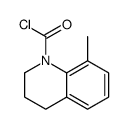 1(2H)-Quinolinecarbonyl chloride, 3,4-dihydro-8-methyl- (9CI) Structure