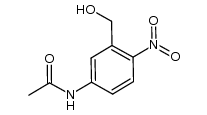 N-(3-hydroxymethyl-4-nitro-phenyl)-acetamide Structure