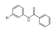 N-(3-bromophenyl)thiobenzamide Structure