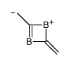 2,4-dimethylidene-1λ2,3λ2-diboretane结构式