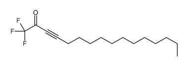 1,1,1-trifluorohexadec-3-yn-2-one结构式