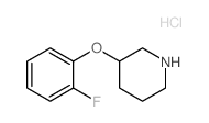 3-(2-Fluorophenoxy)piperidine hydrochloride picture