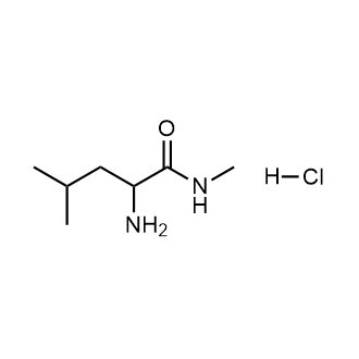 2-Amino-n,4-dimethylpentanamide hydrochloride Structure