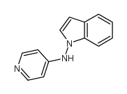 N-(4-pyridinyl)-1H-indol-1-amine Structure