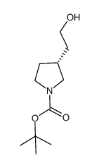 (R)-tert-butyl 3-(2-hydroxyethyl)pyrrolidine-1-carboxylate picture