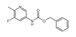 benzyl (5-fluoro-6-methylpyridin-3-yl)carbamate Structure