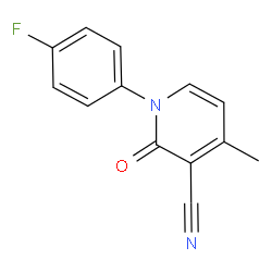 1-(4-氟苯基)-2-氧代-4-甲基-1,2-二氢吡啶-3-甲腈图片