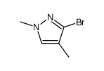 3-bromo-1,4-dimethyl-1H-pyrazole Structure