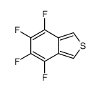 4,5,6,7-tetrafluoro-2-benzothiophene结构式