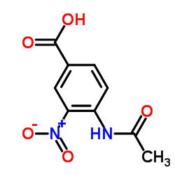 4-Acetamido-3-nitrobenzoic acid structure