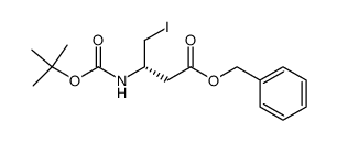 benzyl (S)-2-(N-t-butoxycarbonylamino)-4-iodobutanoate picture