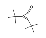 Di-t-butylcyclopropenone Structure