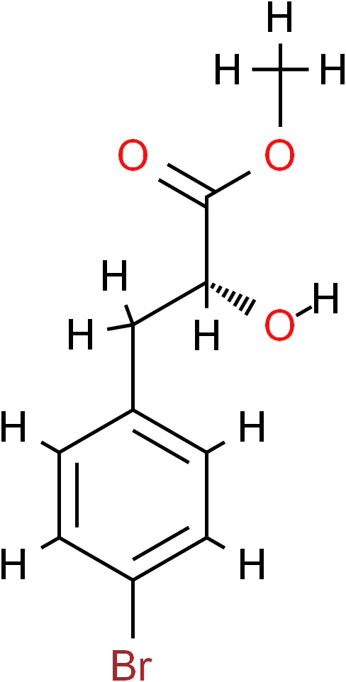 methyl (2R)-3-(4-bromophenyl)-2-hydroxypropanoate picture