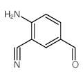 2-Amino-5-formylbenzonitrile结构式