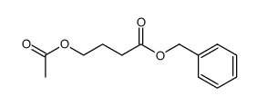 benzyl 4-acetoxybutyrate Structure