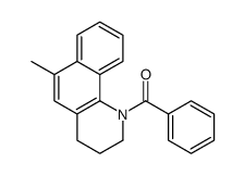 (6-methyl-3,4-dihydro-2H-benzo[h]quinolin-1-yl)-phenylmethanone Structure