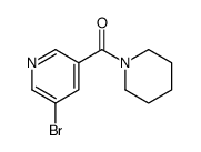 (5-溴吡啶-3-基)(哌啶-1-基)甲酮图片