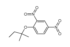 1,1-Dimethylpropyl-2,4-dinitrophenolat Structure