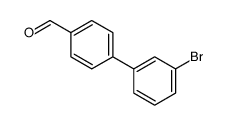 3'-溴-[1,1'-联苯]-4-甲醛结构式