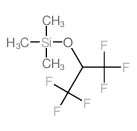 Silane, trimethyl[2,2,2-trifluoro-1-(trifluoromethyl)ethoxy]-结构式