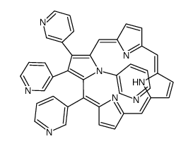 10,12,13,23-tetrapyridin-3-yl-21H-porphyrin Structure