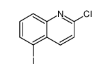 2-chloro-5-iodoquinoline结构式