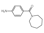 (4-Aminophenyl)(1-azepanyl)methanone Structure