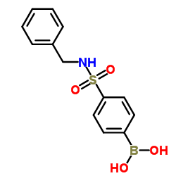 [4-(Benzylsulfamoyl)phenyl]boronic acid picture