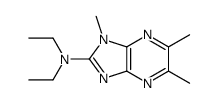 N,N-diethyl-3,5,6-trimethylimidazo[4,5-b]pyrazin-2-amine Structure