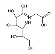 N-D-gluconoylglycine structure