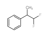 (2,2-二氟-1-甲基乙基)苯结构式