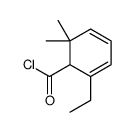 2,4-Cyclohexadiene-1-carbonyl chloride, 2-ethyl-6,6-dimethyl- (9CI) picture