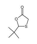 2-tert-Butyl-1,3-oxathiolan-5-one结构式