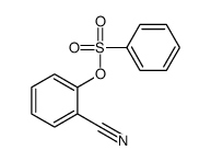 (2-cyanophenyl) benzenesulfonate Structure