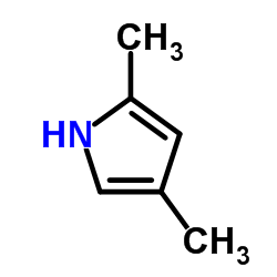 2,4-二甲基吡咯结构式