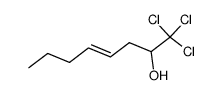 E-1,1,1-trichloro-oct-4-en-2-ol Structure