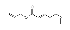 prop-2-enyl hepta-2,6-dienoate Structure