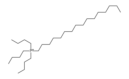 tributyl(hexadecyl)phosphanium Structure